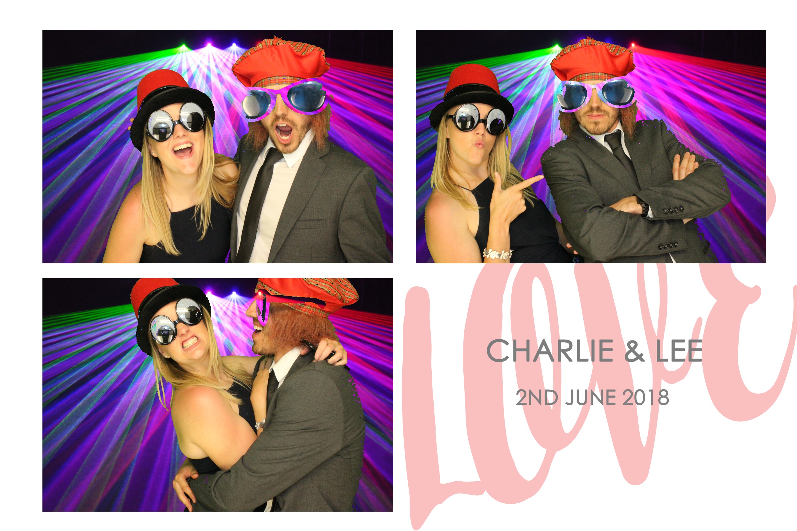 Charlie & Lee | View more photos from the event at images.mobile-photo-booth.com/u/MobilePhotoBoothUK/Charlie-Lee